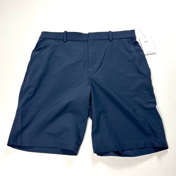 Nike Dri-FIT Mens 10" Golf Shorts Sz 34 NWT Navy Blue CU9740-451 - Picture 1 of 8